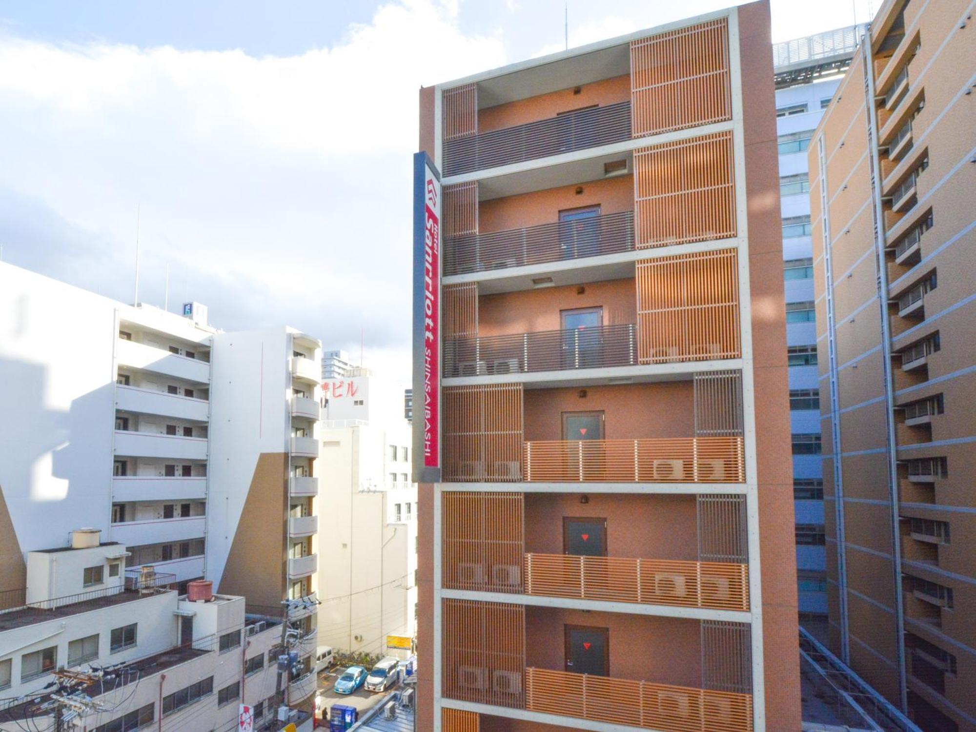 Hotel Sanrriott Shinsaibashi 大阪市 エクステリア 写真